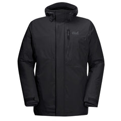 Jack Wolfskin Trekking Texapore Mens Black Insulated Jacket