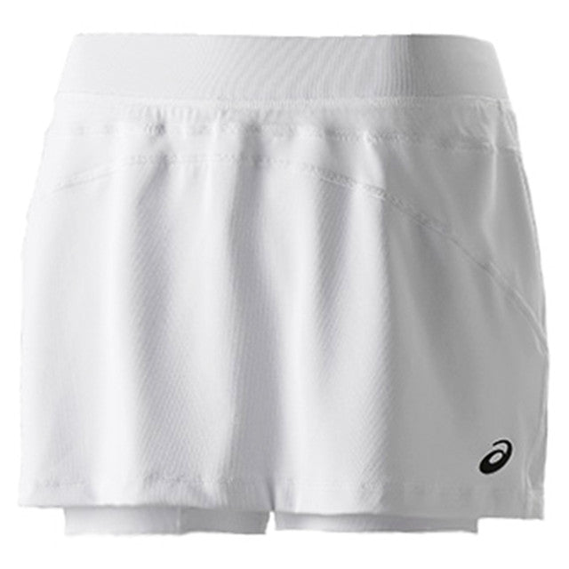 Asics Motion Dry Womens White Racket Skort