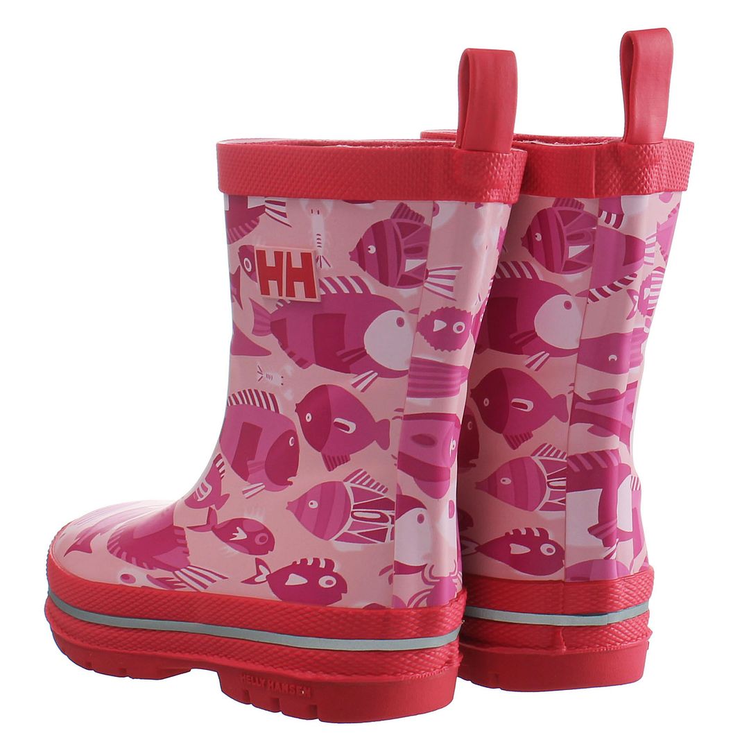 Helly Hansen JK Splask Print Kids Pink Wellingtons