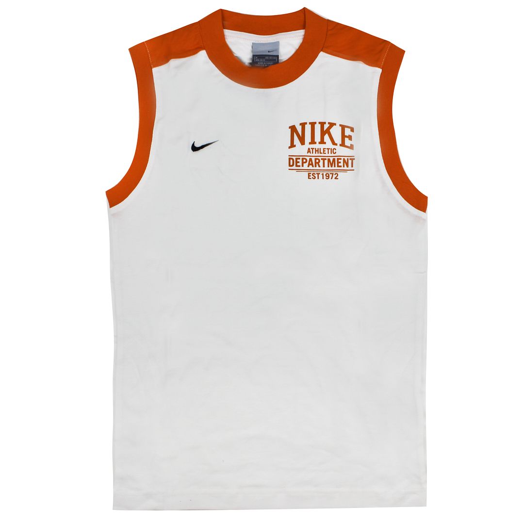 Nike Athletic Department Kids White Vest