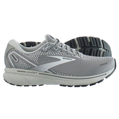 Brooks Ghost 14 Womens Grey Running Trainers