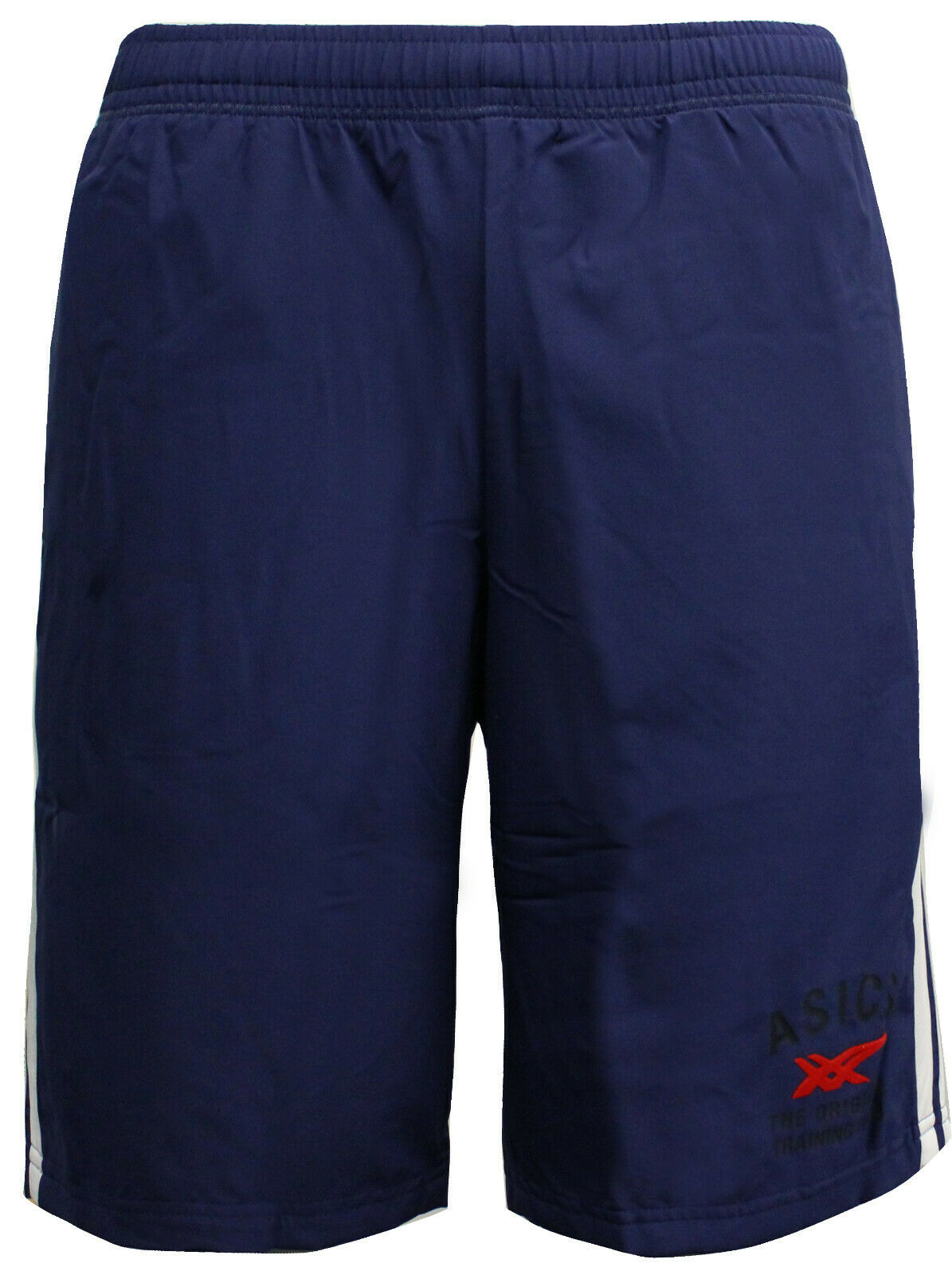 Asics Graphic Woven Motion Dry Training Shorts Navy - Mens