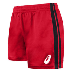 Asics Logo Mens Black/Red Shorts