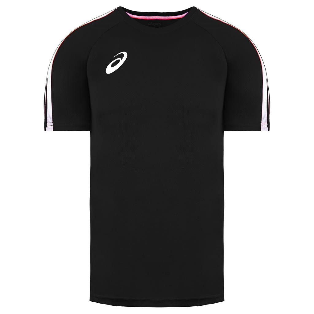 Asics Logo Mens Black/White T-Shirt