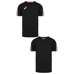 Asics Logo Mens Black/White T-Shirt