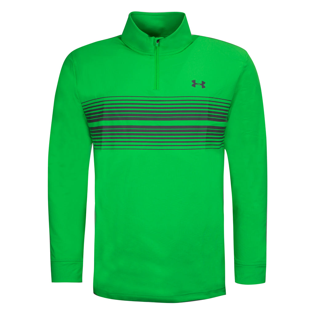 Under Armour Mens Coldgear Infared Green Training Top