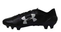 Under Armour UA Speedform Crm Leather FG Black Football Boots - Mens