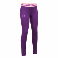 Under Armour HeatGear Womens Purple Leggings