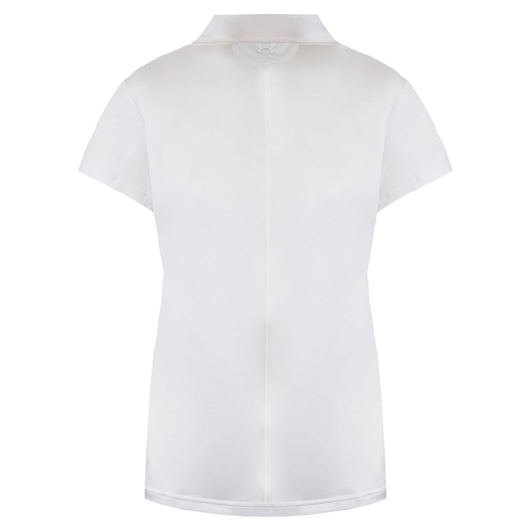 Under Armour Golf HeatGear Womens White Polo Shirt