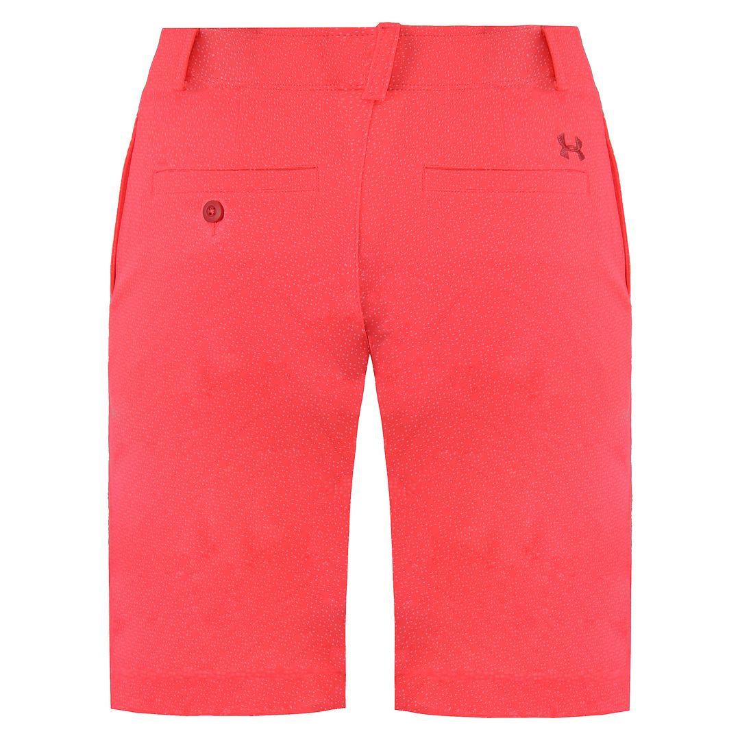 Under Armour 9inch Womens Pink Golf Shorts