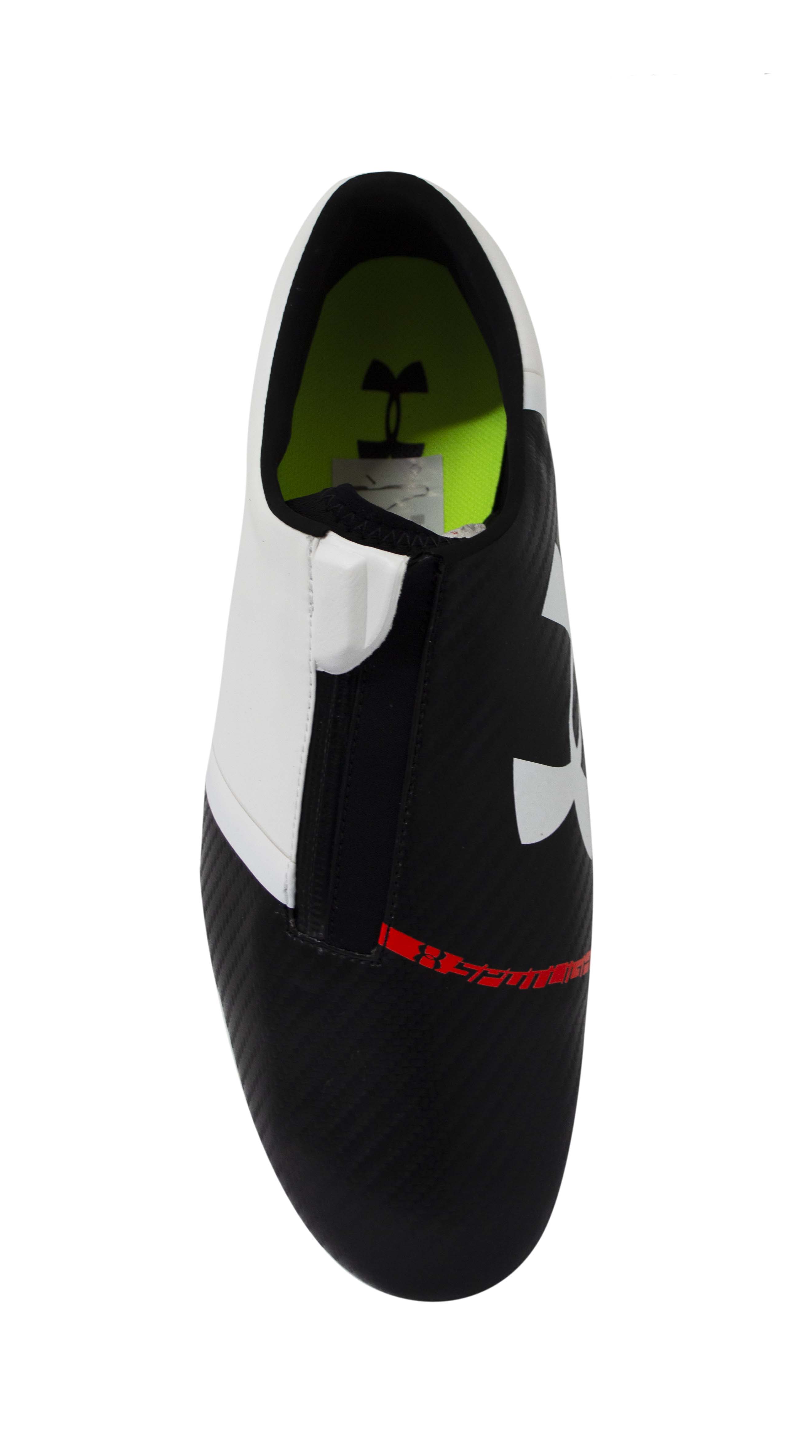 Under Armour UA Spotlight Black Leather SG Football Boots - Mens