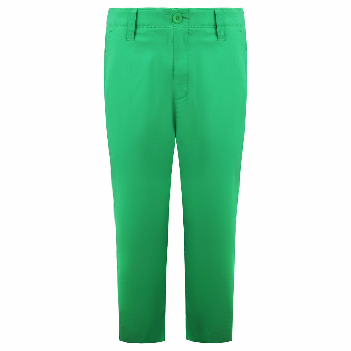 Under Armour Match Play Loose Fit Pants Boys Green Golf Trousers 1290353 317