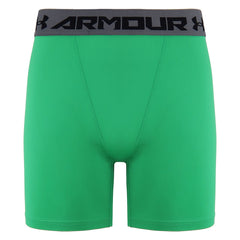 Under Armour HeatGear Mens Green Compression Shorts