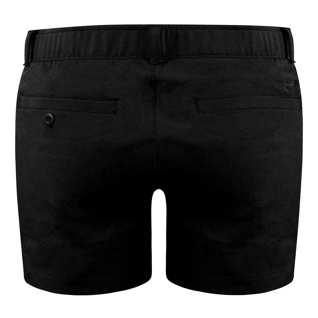 Under Armour Links 4" Womens Black Fitted Golf Shorts