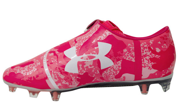 Under Armour UA Spotlight LE FG Pink Football Boots - Mens