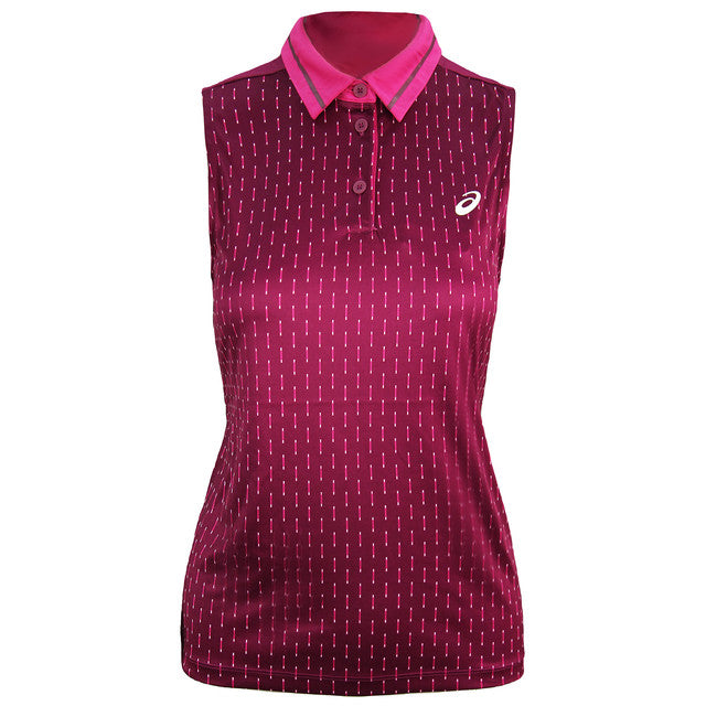 Asics Club Womens Pink Tennis Vest