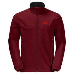 Jack Wolfskin Crestview Mens Red Jacket