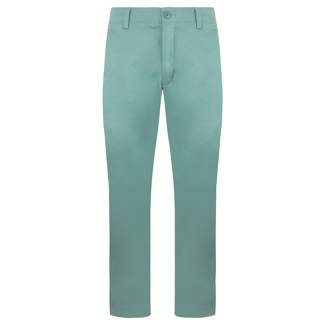 Under Amour Mens Light Green Tapered Golf Chinos