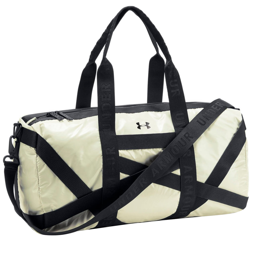 This Is It Off White Duffle Bag