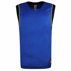 Nike Logo Mens Blue Basketball Vest