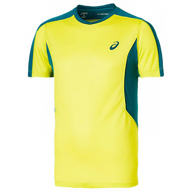 Asics Padel Mens Yellow T-Shirt