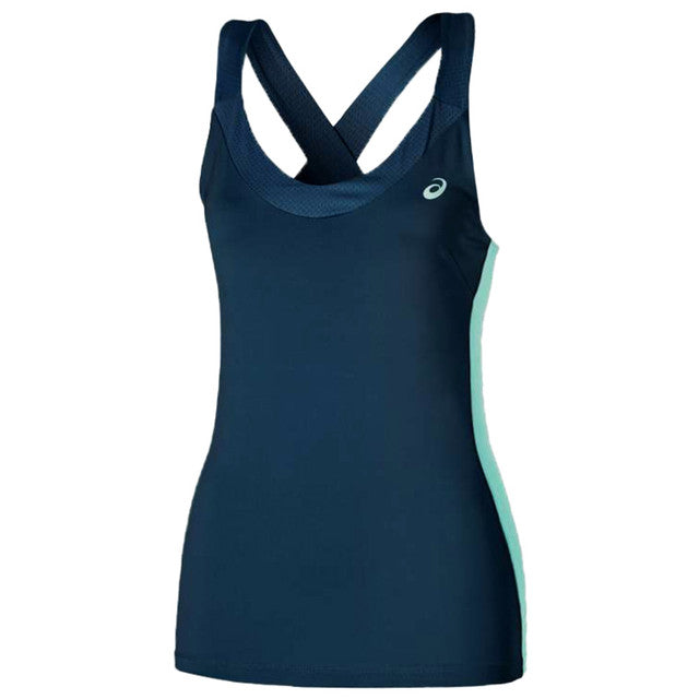 Asics Padel Womens Blue Vest