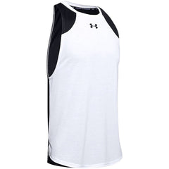 Under Armour Logo Mens White/Black Vest