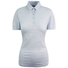Under Armour HeatGear Zinger Womens Light Blue Golf Polo Shirt