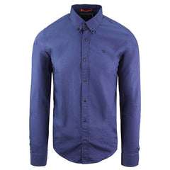 Scotch & Soda Regular Fit Mens Navy Shirt