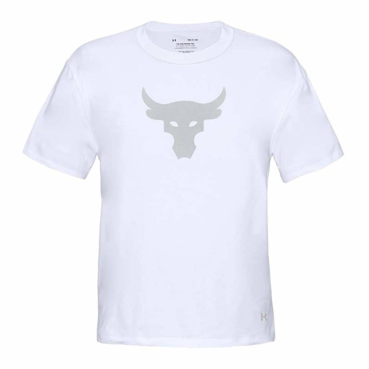 Under Armour x Project Rock Womens White T-Shirt