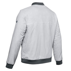 Under Armour Coldgear Reactor Mens Grey Bomber Jacket