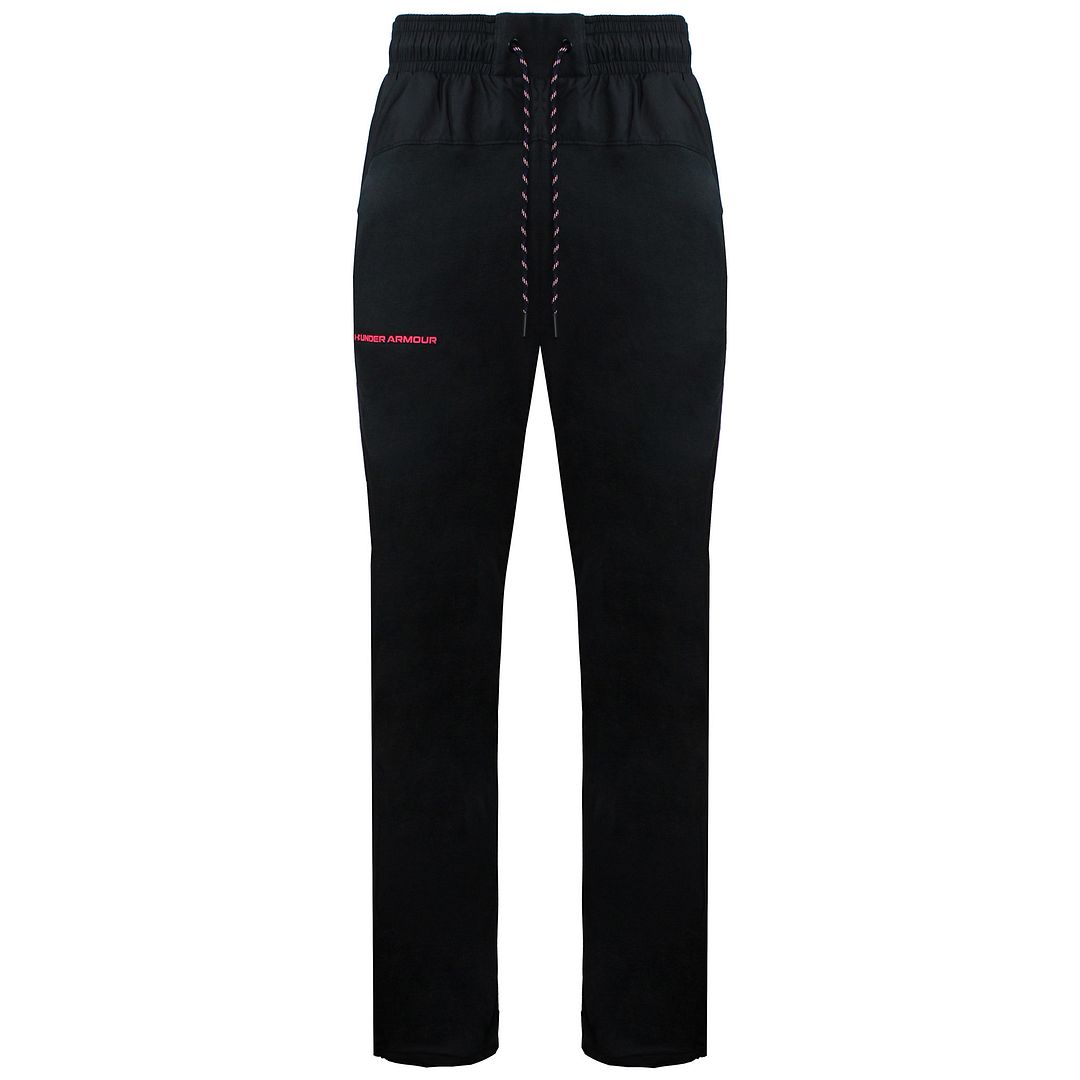 Under Armour Rival Terry AMP Mens Black Track Pants