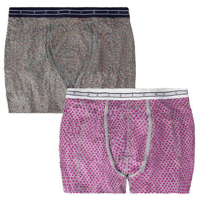 Scotch & Soda 2-Pack Mens Assorted Boxer Shorts
