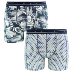 Scotch & Soda 2-Pack Printed Mens Blue Boxer Pants