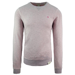 Scotch & Soda Garment-Dyed Mens Pink Sweatshirt