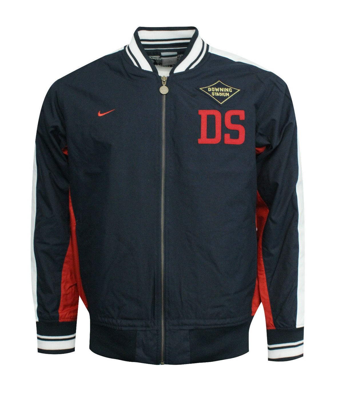 Nike Randall's Island Downing Stadium Mens Bomber Jacket Navy 143489 405 X30B