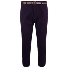 Scotch & Soda Regular Mens Dark Purple Chinos