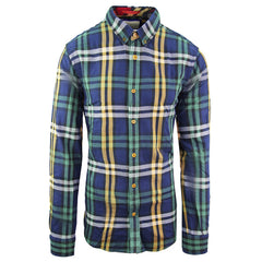 Scotch & Soda Printed Mens Green Shirt