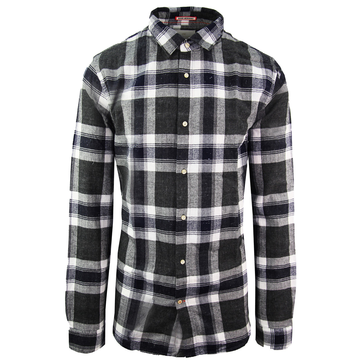 Scotch & Soda Printed Mens Navy Shirt