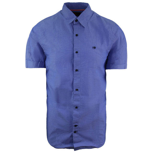 Scotch & Soda Mens Blue Shirt