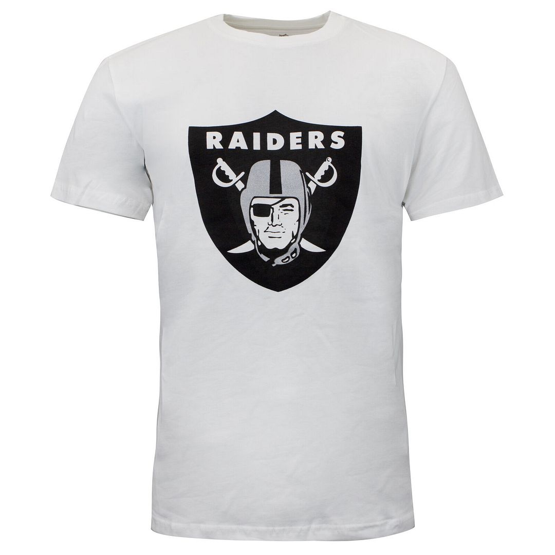 Fanatics Oakland Raiders Mens White T-Shirt