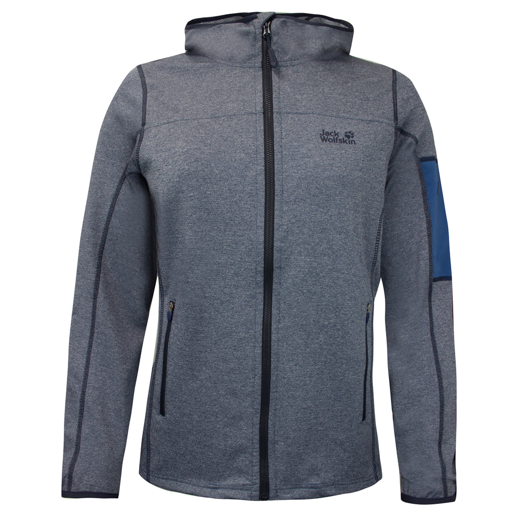 Jack Wolfskin Womens Grey Track Jacket