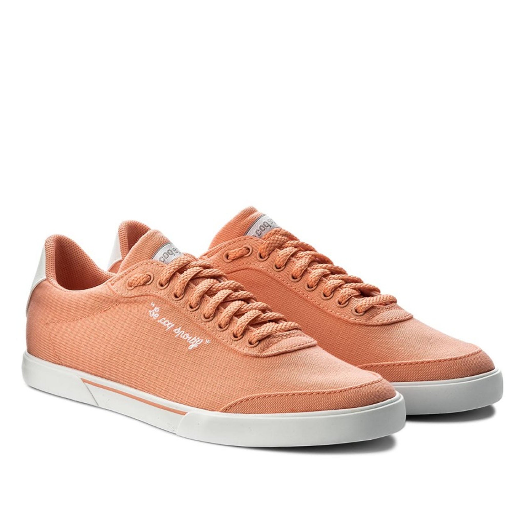 Le Coq Sportif Lisa CVS Womens Peach Plimsolls