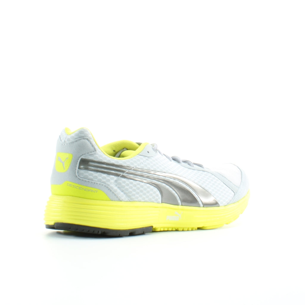 Puma Descendant Mens Grey/Yellow Running Shoes