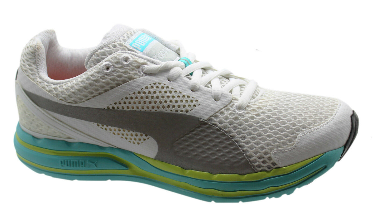 Puma Faas 800 S Womens White/Blue Running Shoes