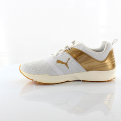 Puma Ignite XT v2 Womens White/Gold Running Shoes