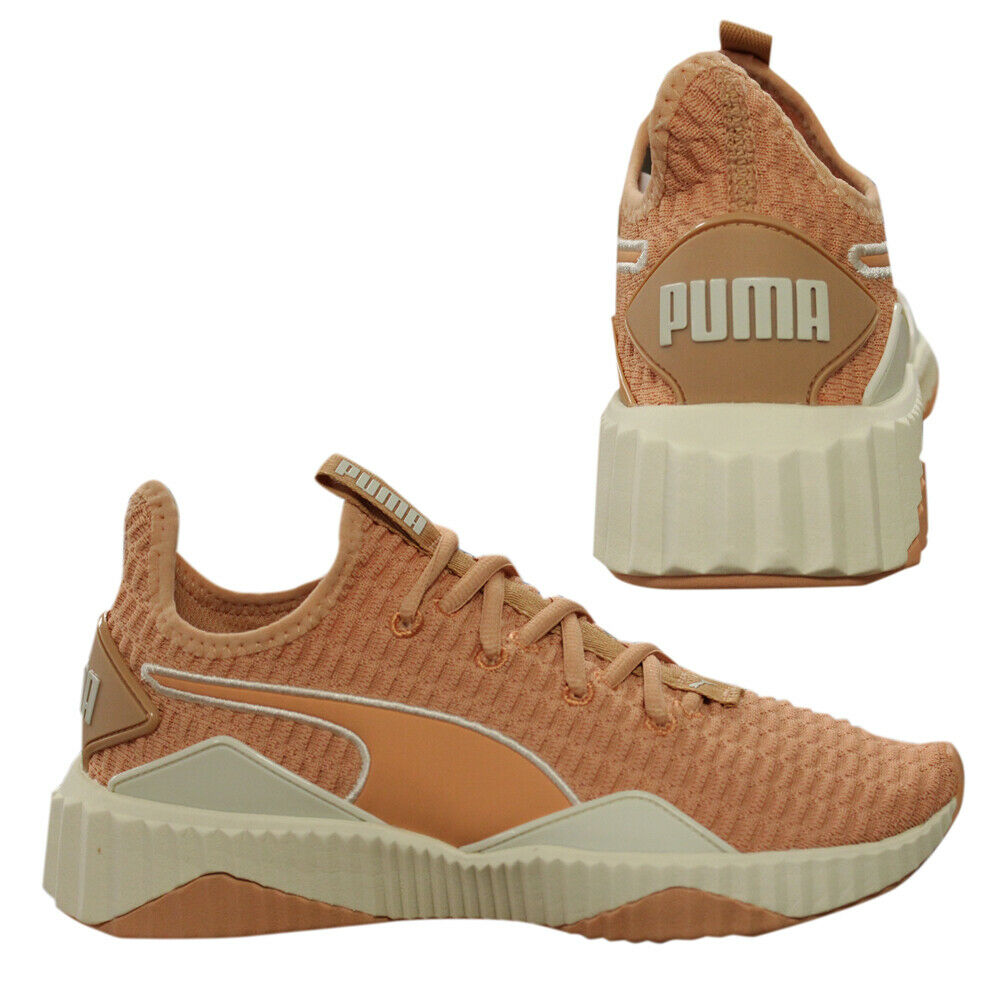 Puma Defy Womens Coral Running Shoes