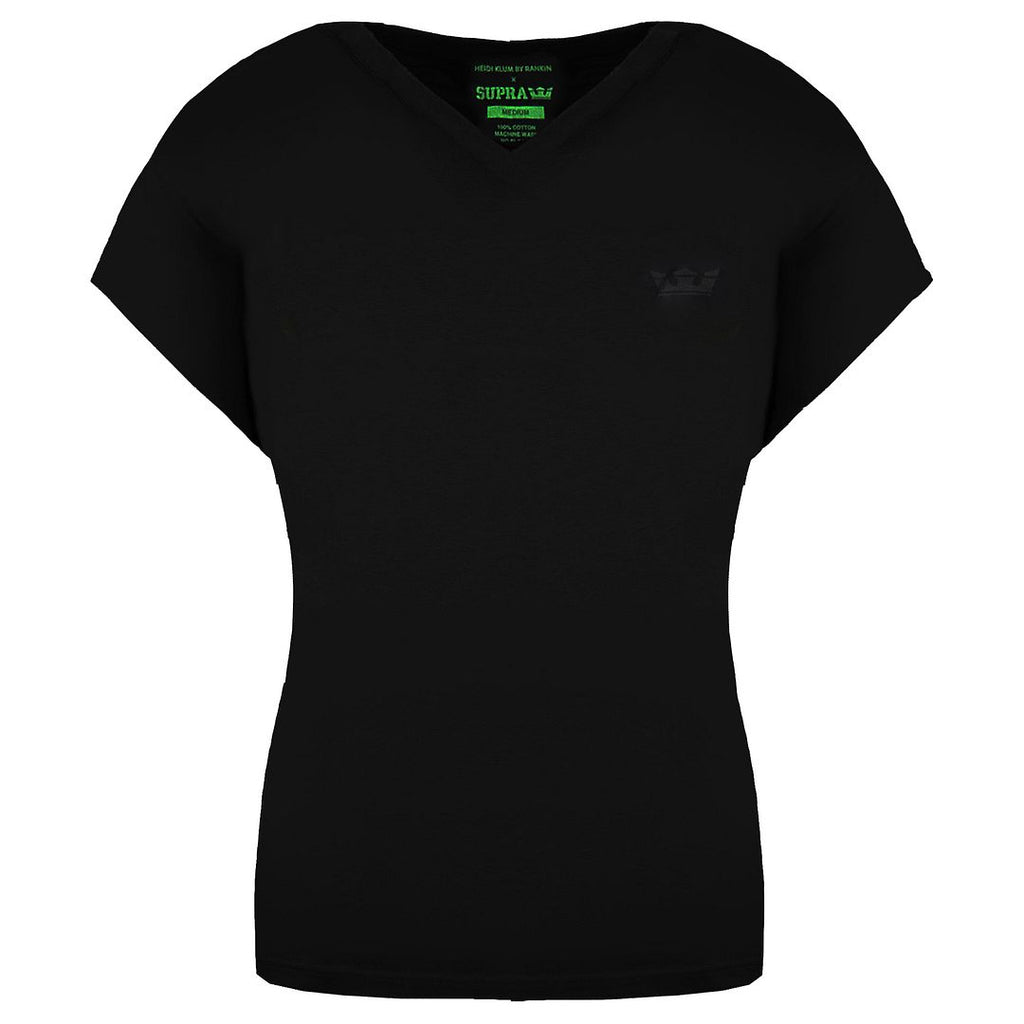 Supra x Heidi Klum Cochs Womens Black T-Shirt