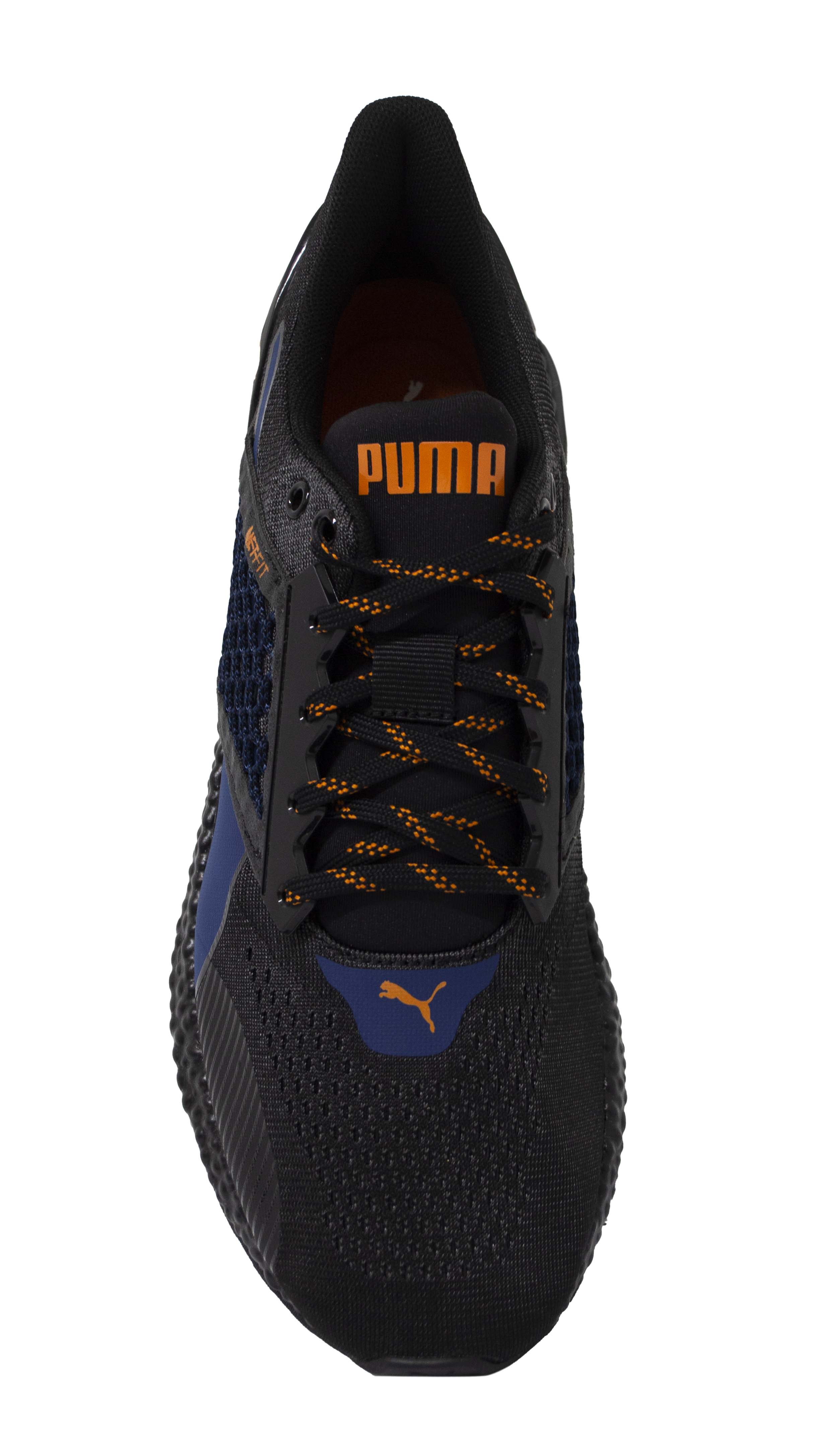 Puma Mens Black Hybrid Netfit Astro Running Shoes