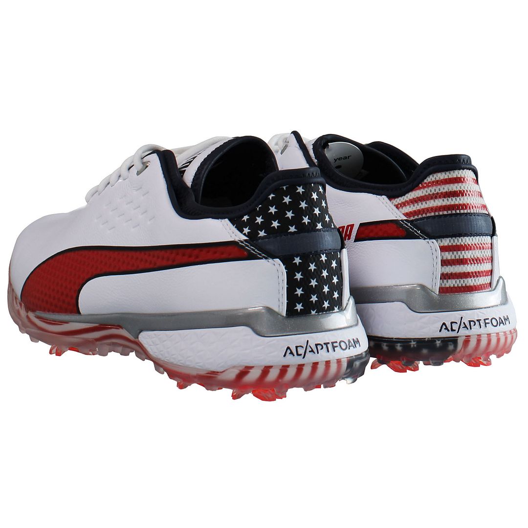 Puma ProAdapt Delta USA Golf White Mens Shoes